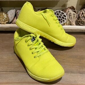 Bright Yellow Athletic Sneakers